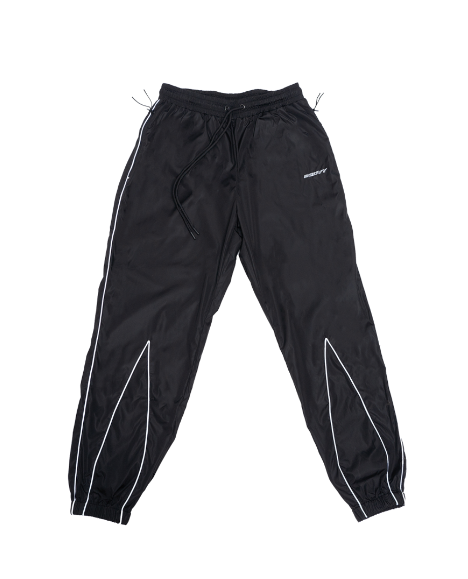 Nylon Track Pants Black ENVY OF NEW YORK